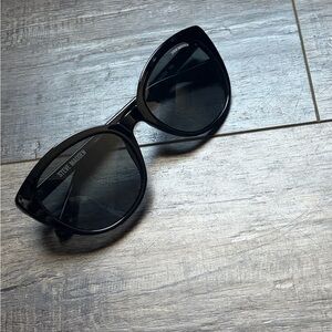 Steve Madden Glossy Black Sunglasses